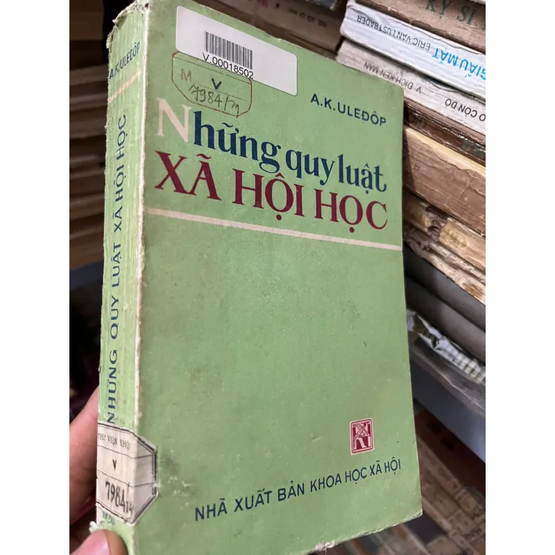 Những quy luật xã hội học - A. K. Uledôp - Xã hội học 1023863