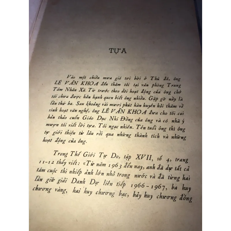 Giáo dục nhi đồng - Lê Văn Khoa  990658