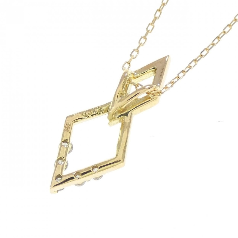 Dây chuyền kim cương K18YG 0.042CT - Hàng hiệu Chính hãng 858817