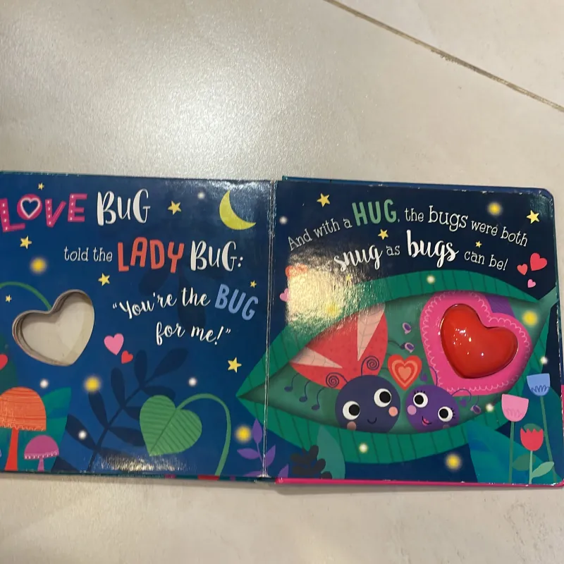 NGOẠI VĂN tiếng anh trẻ em: Love Bug - press to make me glow 1027560