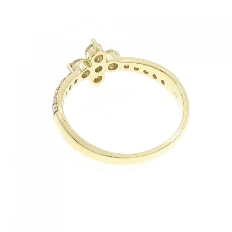 【Sản phẩm mới】Nhẫn kim cương K18YG 0.50CT 672432