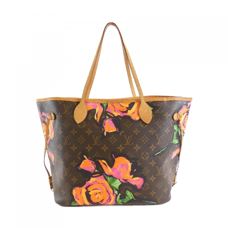 Túi xách Louis Vuitton Monogram Rose (Stephen Sprouse) Neverfull MM M48613 608901