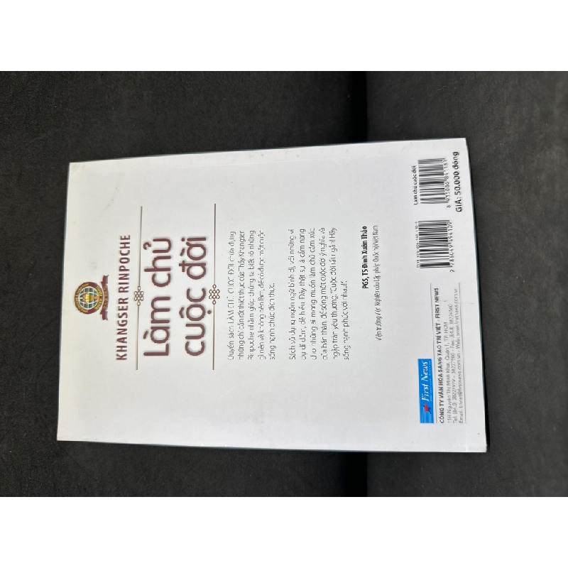 [Phiên Chợ Sách Cũ] Làm Chủ Cuộc Đời, 2017 - Khangser Rinpoche H1604-SBM-3 1046177
