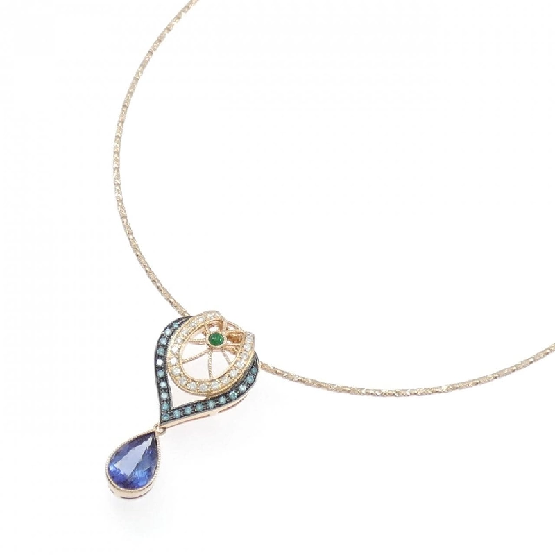 K18PG/K18BG Mặt dây chuyền Tanzanite 3.47CT - Hàng hiệu Chính hãng 856606