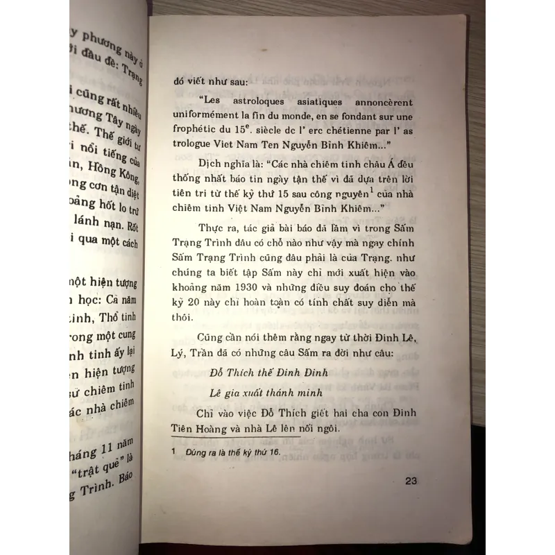 Giai thoại và sấm ký Trạng Trình  737053