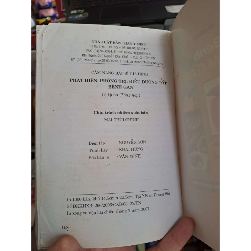 Bệnh viêm gan - Lê Quân KHOA HỌC ĐỜI SỐNG HCM.TN1008 920790