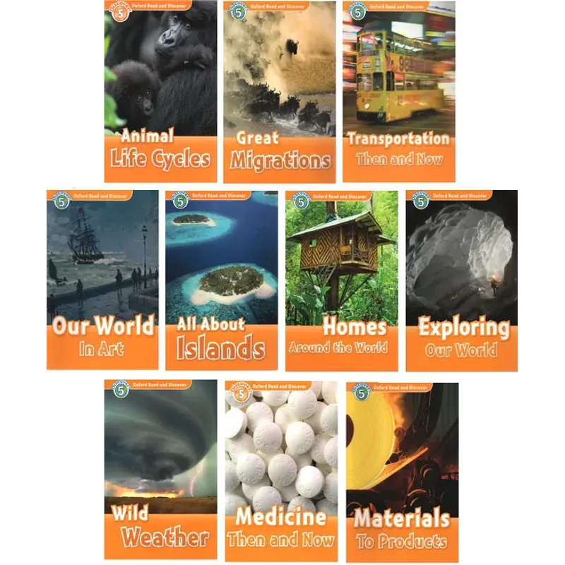 Oxford read and discover (Sách nhập) - Level 5 - 14 quyển + File Mp3 1038358