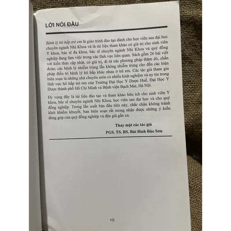 Bệnh lý hô hấp trẻ em - hơn 600 trang khổ lớn  1000493