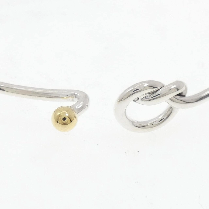 Vòng tay trái tim móc & mắt phẳng Tiffany - Hàng hiệu Authentic 845743