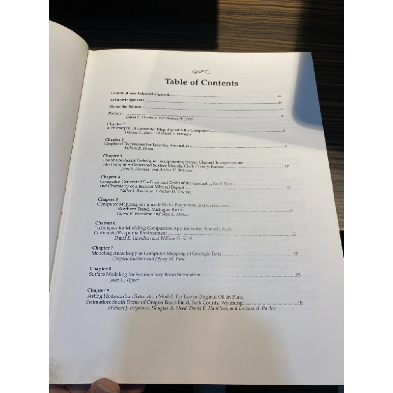 Computer Modeling of Geologic Surfaces and Volumes - David E. Hamilton & Thomas A. Jones 449041
