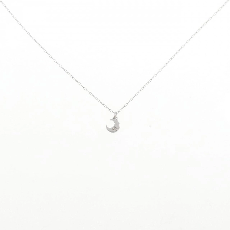 K10WG Moon Diamond Necklace - Hàng hiệu Authentic 860073