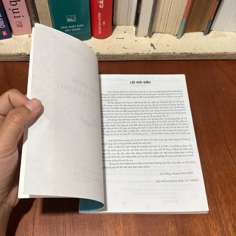 II Giáo Trình: Kinh Tế Lượng (Lưu Hành Nội Bộ) - 2007 754546