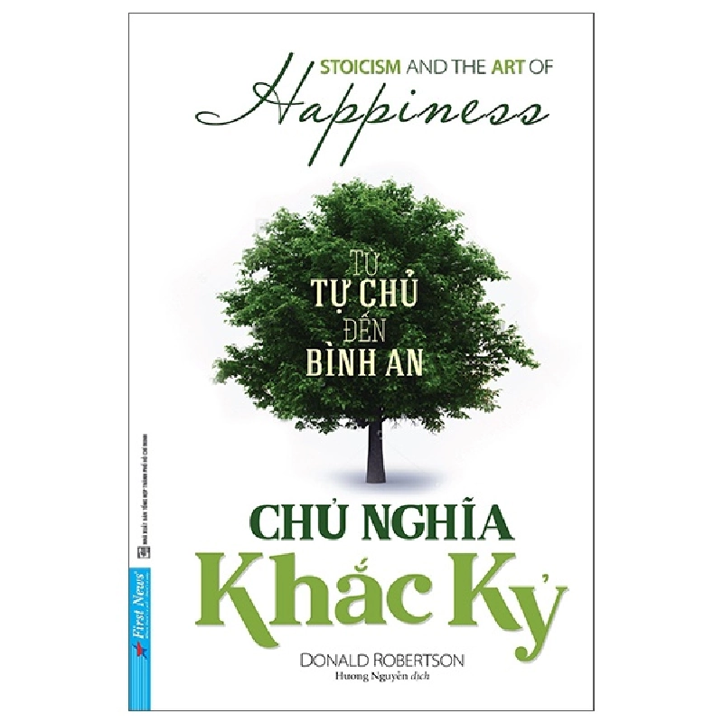 Chủ Nghĩa Khắc Kỷ 2022 - Donald Robertson New 100% HCM.PO 348008