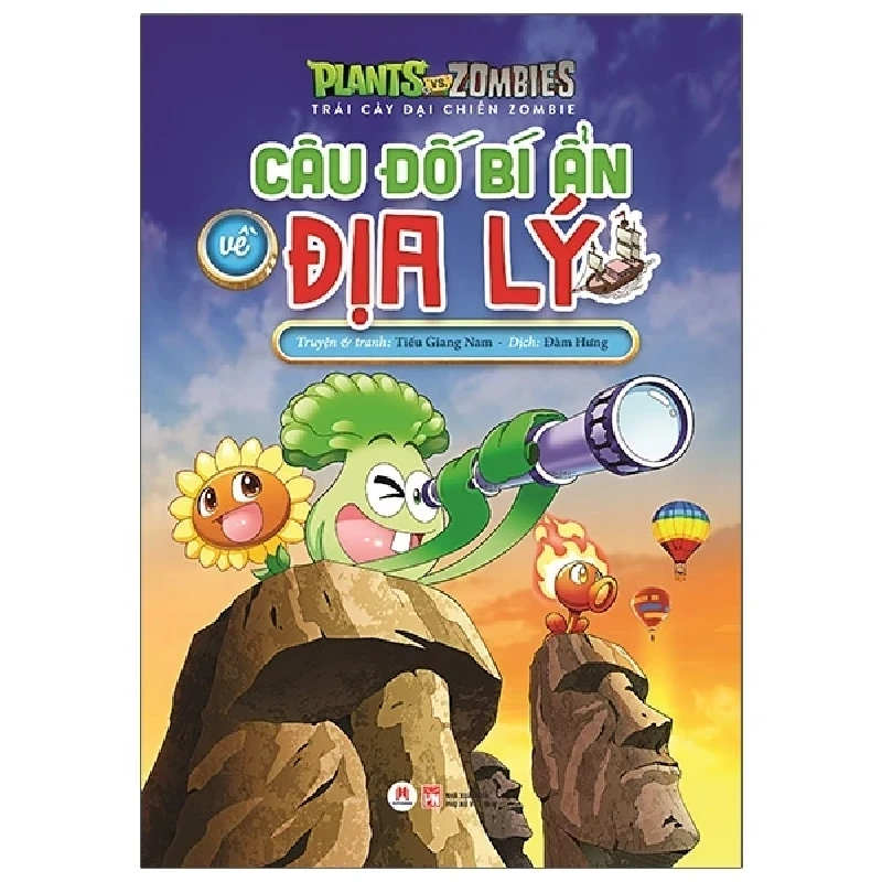 Trái Cây Đại Chiến Zombie - Câu Đố Bí Ẩn Về Địa Lý - Tiếu Giang Nam (Mới 100%) Kiến thức bách khoa, Huy Hoàng - SÁCH ĐẠI HỌC 488880