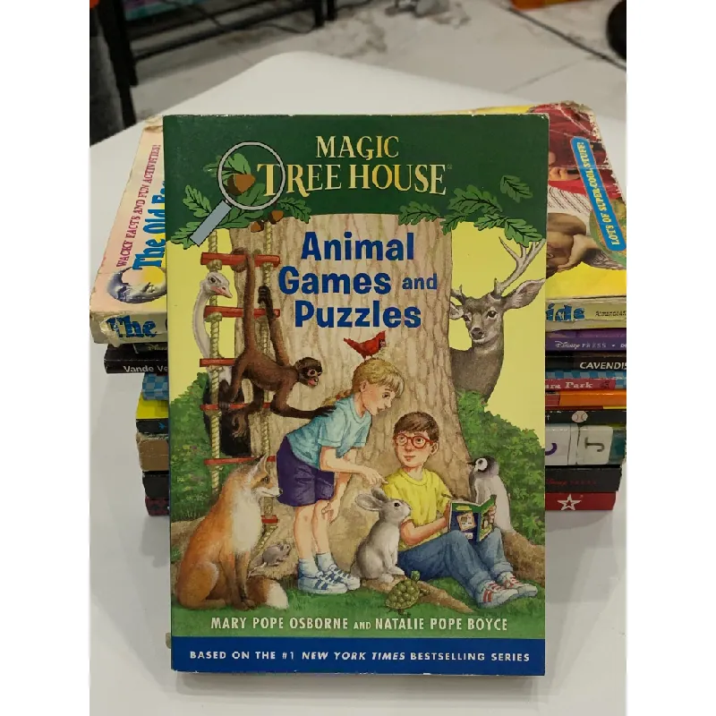 Magic Tree House: Animal Games and Puzzles – Mary Pope Osborne & Natalie Pope Boyce 559606