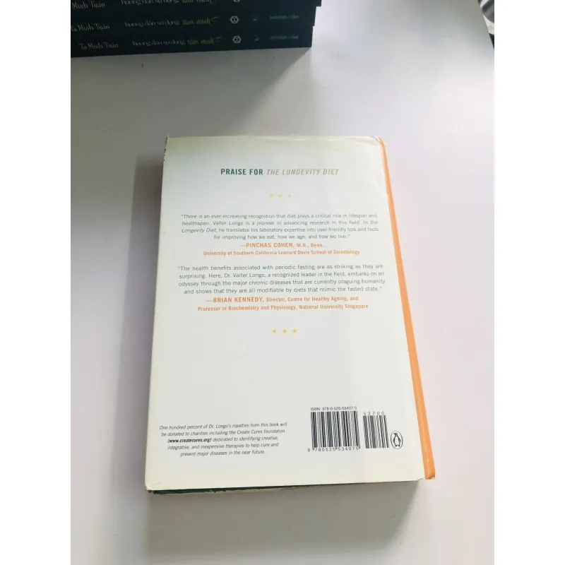 THE LONGEVITY DIET – Valter Longo, PhD 756252