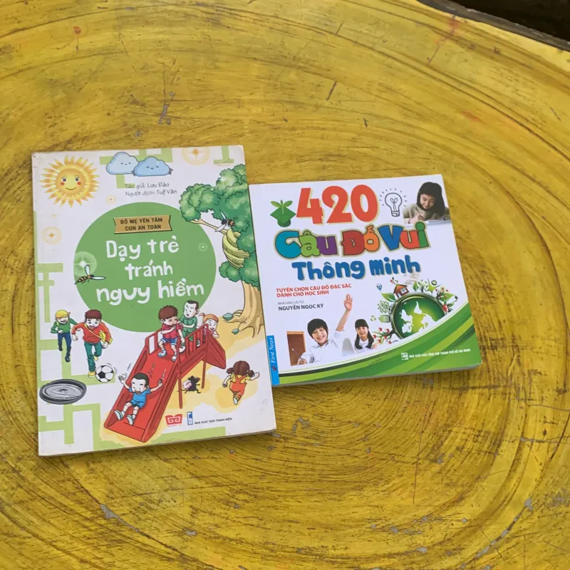 COMBO 420 CÂU ĐỐ VUI THÔNG MINH & DẠY TRẺ TRÁNH NGUY HIỂM 784680