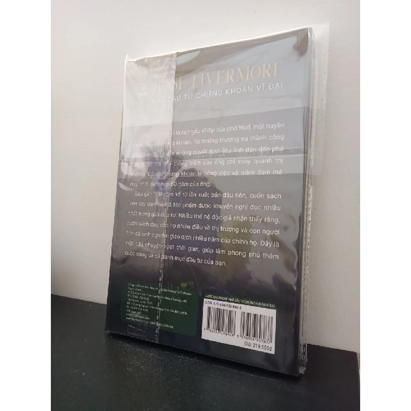 Jesse Livermore - Nhà Đầu Tư Chứng Khoán Vĩ Đại - Edwin Lefevre New 100% HCM.ASB1303 346815