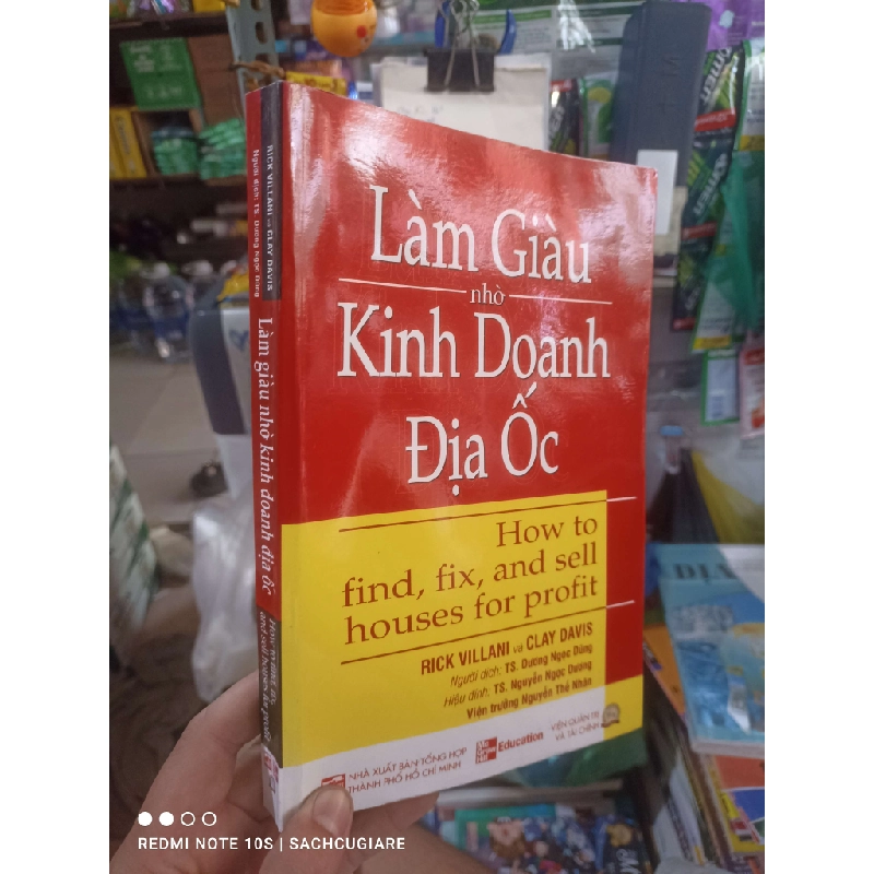 Làm giàu nhờ kinh doanh địa ốc - Davis 2009 mới 80% ố Kinh doanh - Marketing HCM2702 930336