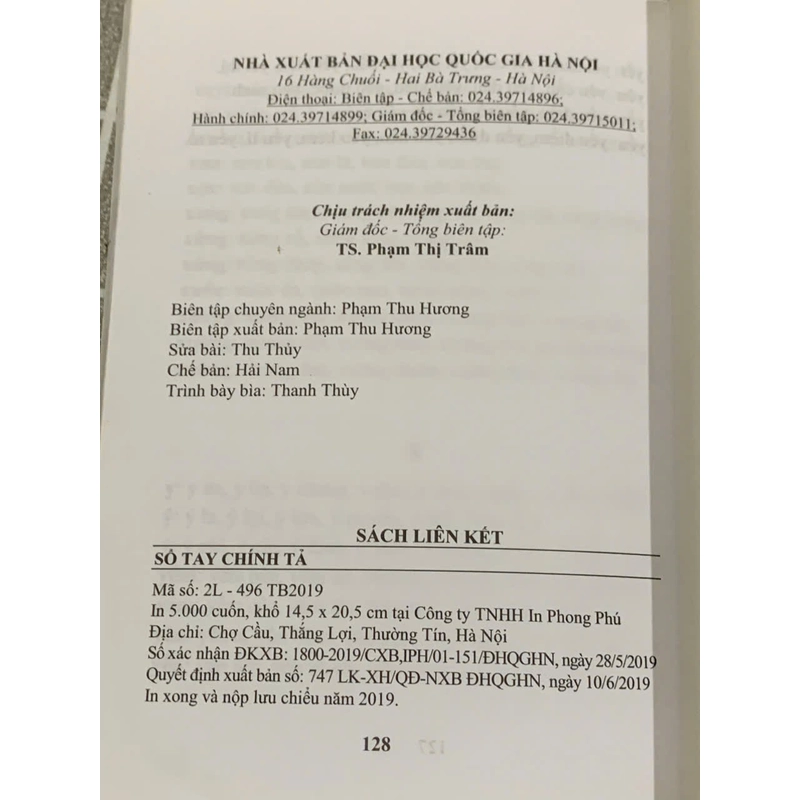 SỔ TAY CHÍNH TẢ 545898