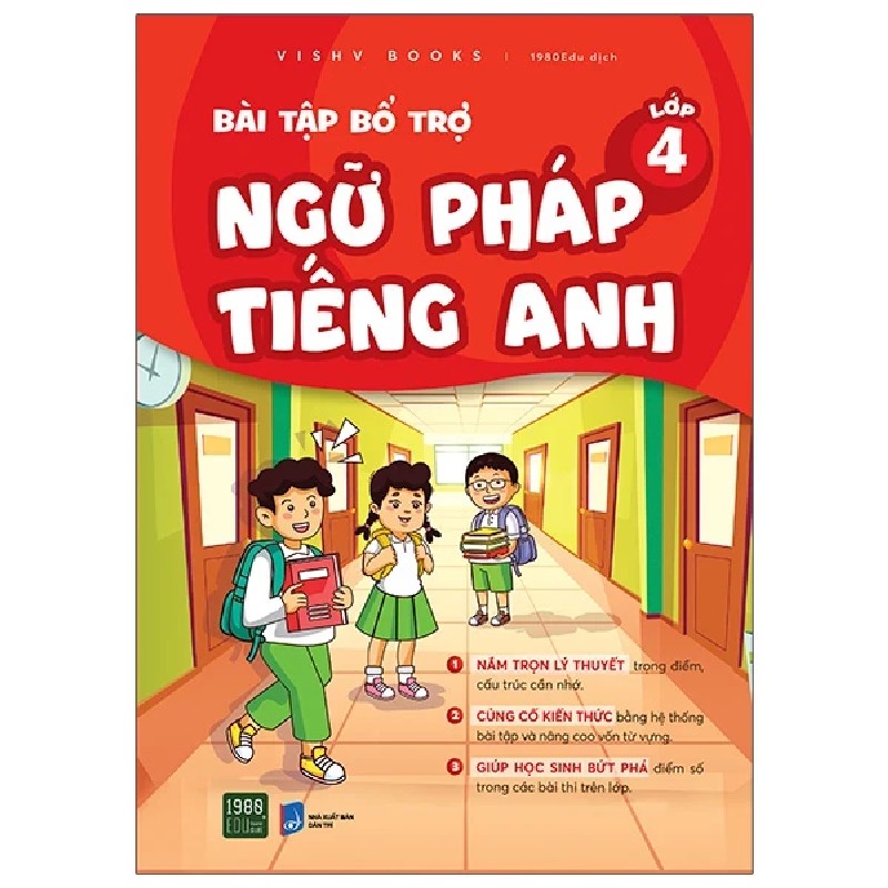 Bài Tập Bổ Trợ Ngữ Pháp Tiếng Anh - Lớp 4 - VISHV Books 192789