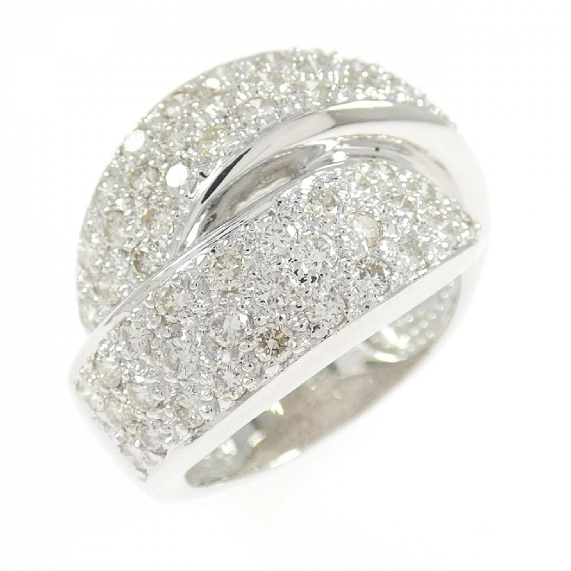 Nhẫn kim cương Pavé 750WG - Hàng hiệu Authentic 847283