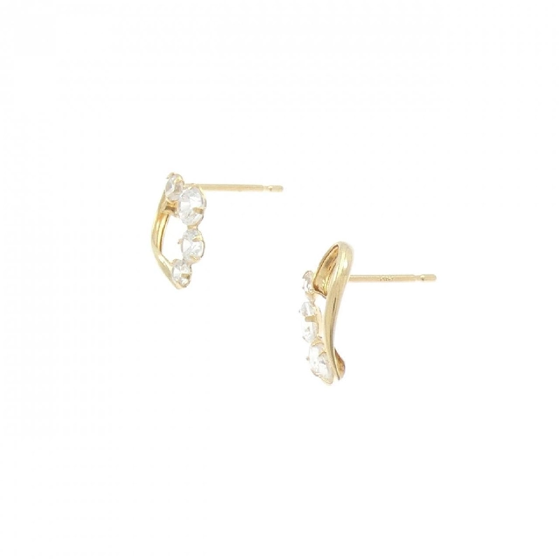 K18YG Bông tai hình trái tim - Hàng hiệu Authentic 869840