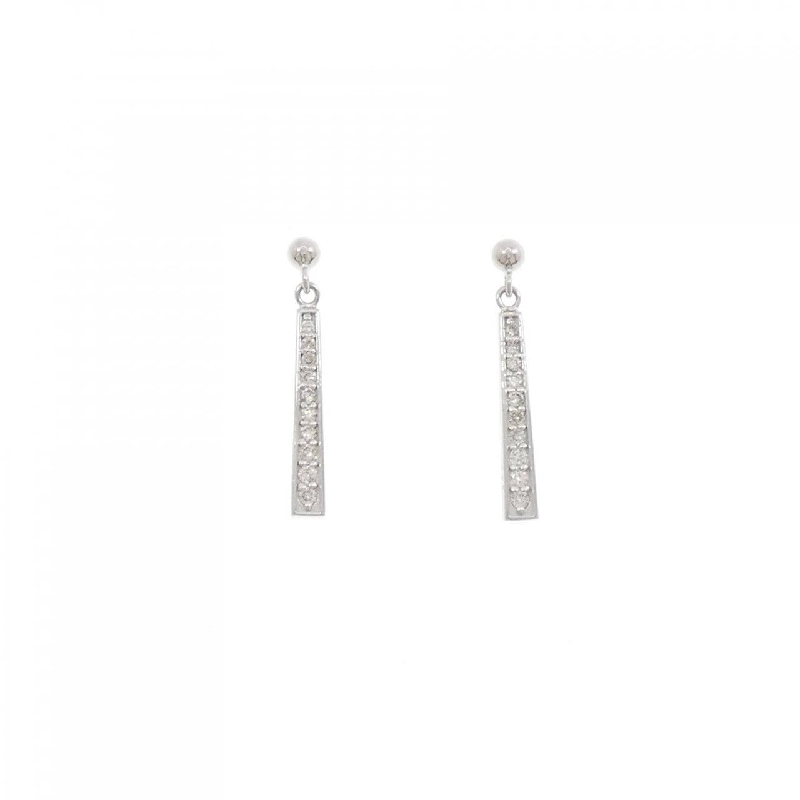 K18WG Bông tai kim cương 0.16CT - Hàng hiệu Chính hãng 863083