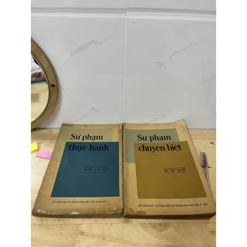 Sư phạm thực Hành (trần văn Quế) sách in năm 1969 -2cuốn  790719