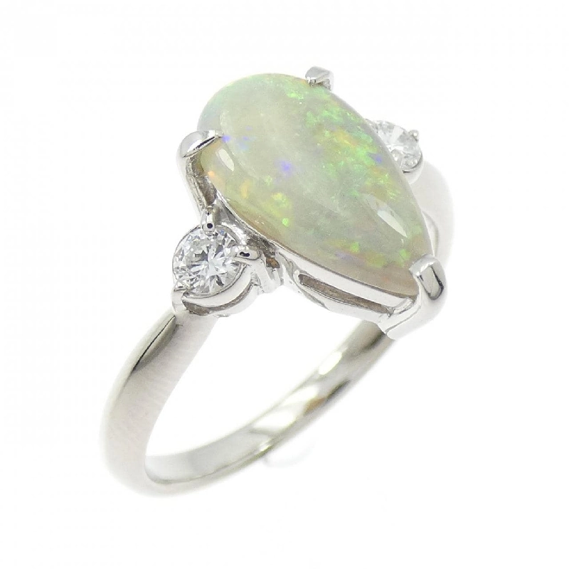 Nhẫn Opal Đen PT900 0.95CT - Hàng hiệu Chính hãng 849873