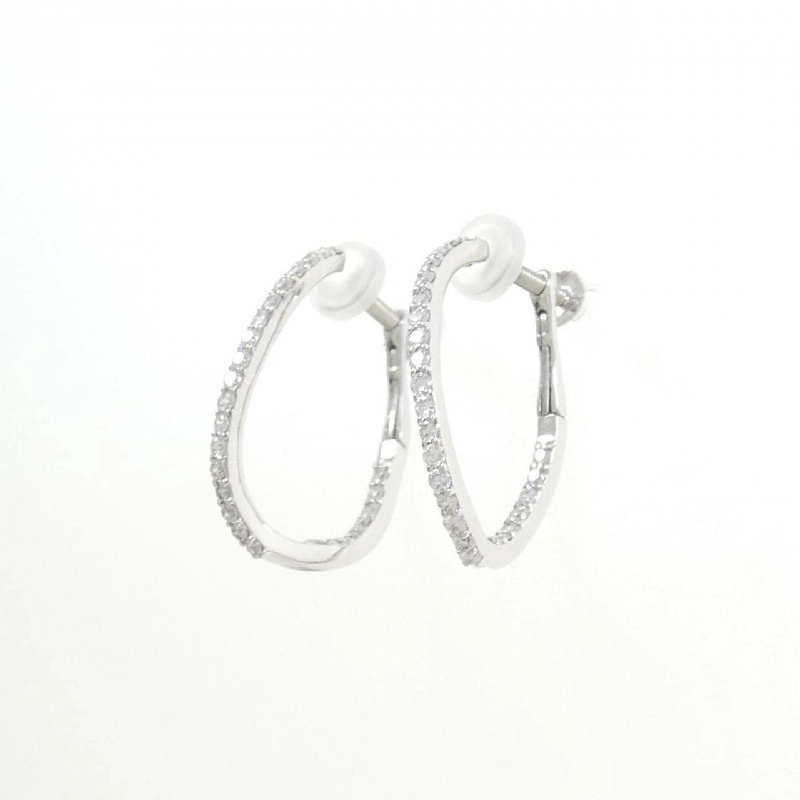 K18WG Bông tai kim cương 0.50CT - Hàng hiệu Chính hãng 878521