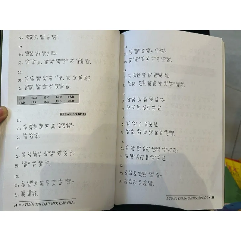 2 tuần thi đậu HSK cấp độ 2 641947