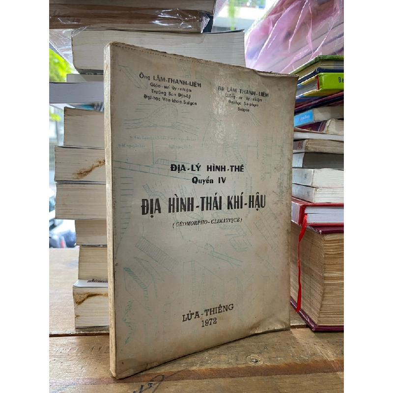 Địa lý hình thể, bộ 4 tập - Lâm Thanh Liêm 304501