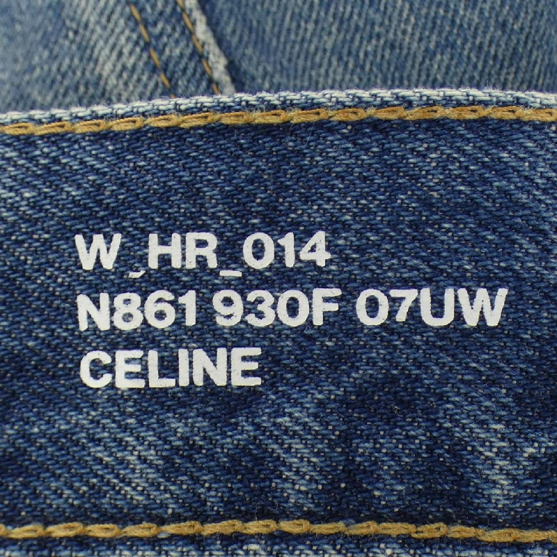 Celine CELINE Margaret Union Wash Triomphe 2N861930F Jeans - Hàng hiệu Authentic 810380