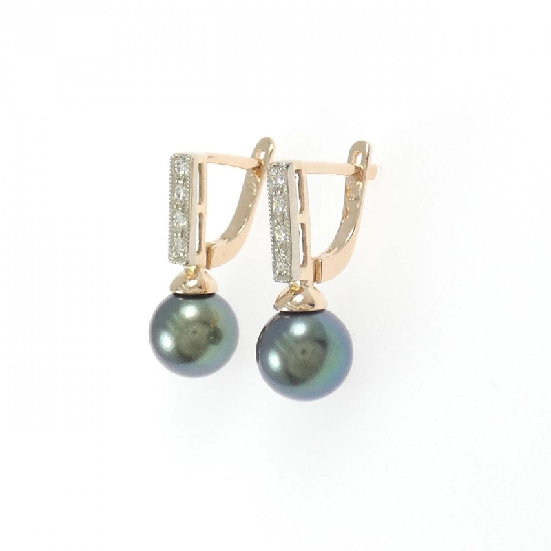 585PG/585WG Bông tai ngọc trai Akoya 7.8mm - Hàng hiệu Chính hãng 867626