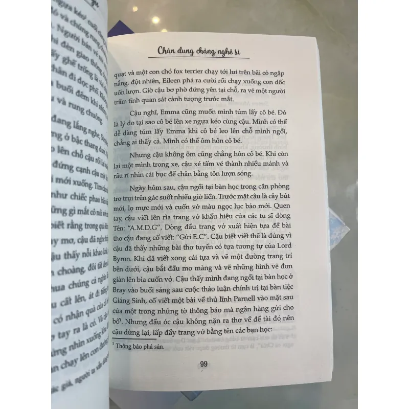 CHÂN DUNG CHÀNG NGHỆ SĨ - JAMES JOYCE 1001536