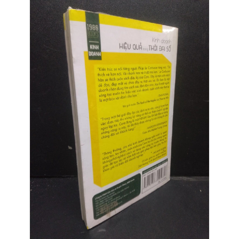 Kinh Doanh Hiệu Quả Trong Thời Đại Số mới 90% bẩn nhẹ, còn seal HCM2405 Cara Holland SÁCH MARKETING KINH DOANH 147786