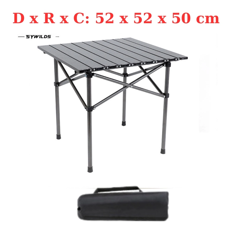 Bàn Cắm trại gấp gọn bàng kim loại chắc chắn, gọn nhẹ. 462918