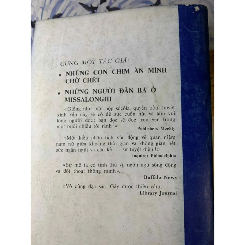 Những người đàn bà ở Missalonghi - Colleen McCullough 688146