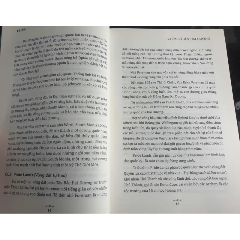 Cuộc Chiến Đại Dương Phần 1 Tình Yêu Và Ngai Báu của Lê Na mới 90% 707813