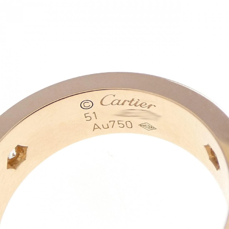 Nhẫn Cartier Love Half Diamond - Hàng hiệu Authentic 835483