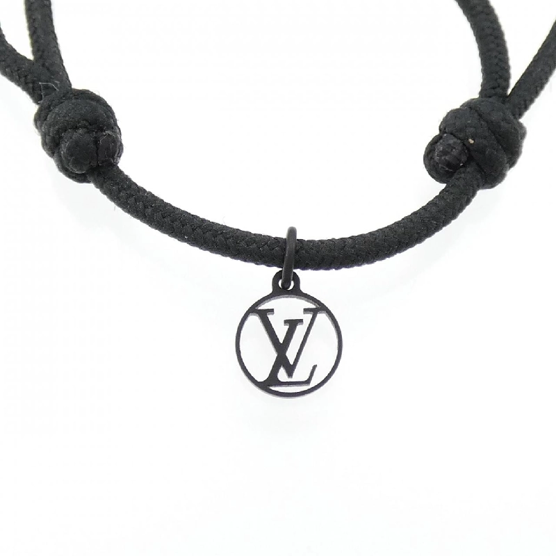 Louis Vuitton Lockit Virgil Abloh Black Bracelet - Hàng hiệu Authentic 846185