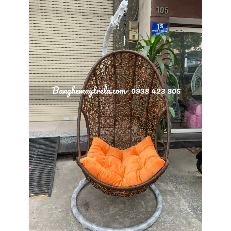 Ghế xích đu nhựa giả mây 789435