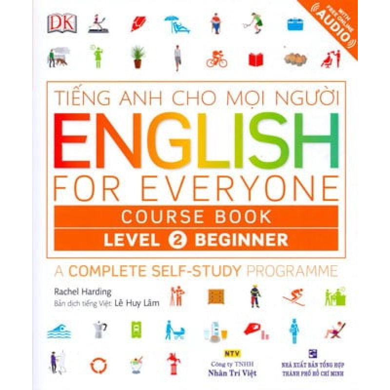 Tiếng Anh Cho Mọi Người - English For Everyone - Level 2 Beginner - Course Book - Rachel Harding 331534