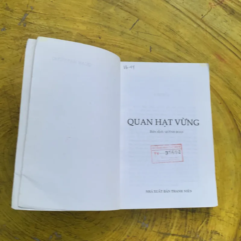 QUAN HẠT VỪNG - Quỳnh Đoan biên dịch 748248
