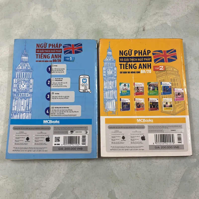 Ngữ pháp và giải thích ngữ pháp Tiếng Anh (Bộ 2 tập) - Vũ Thị Mai Phương 1000205