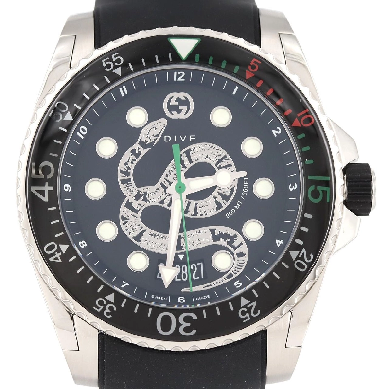 Gucci Gucci Dive 136.2/YA136217 SS Quartz - Hàng hiệu Authentic 882033