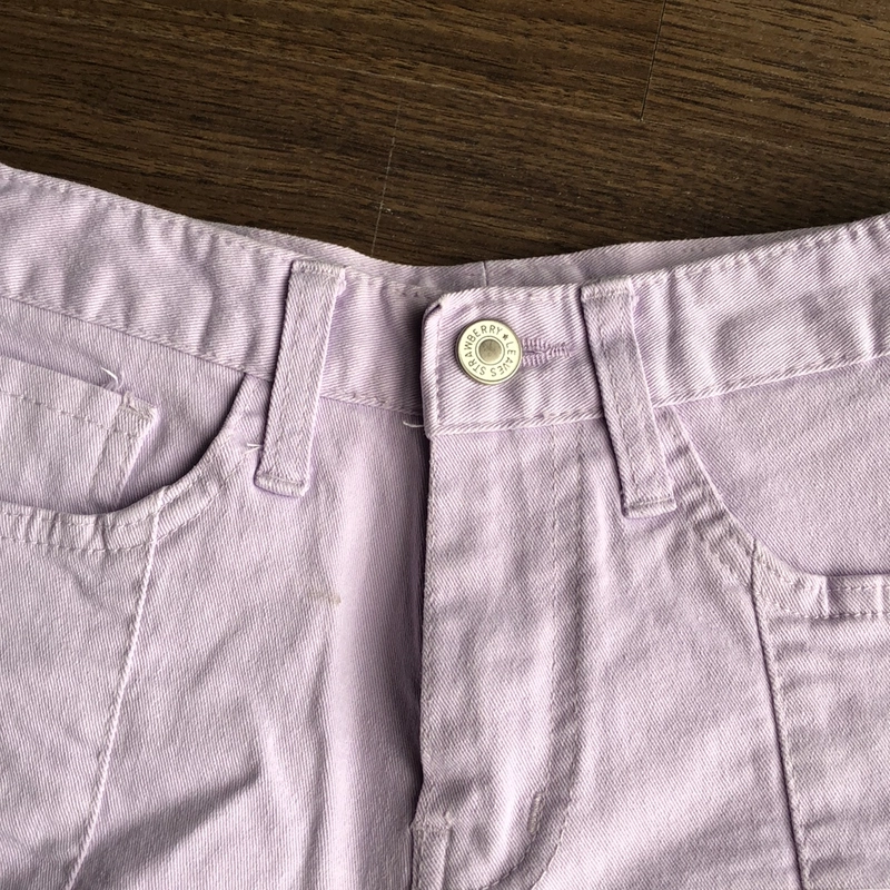 Short lưng cao màu tím size S 493132