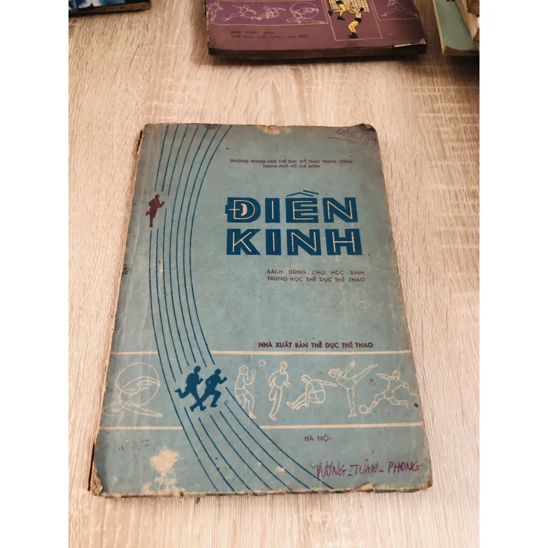 ĐIỀN KINH - sách dùng cho học sinh trung học thể dục thể thao  1042256