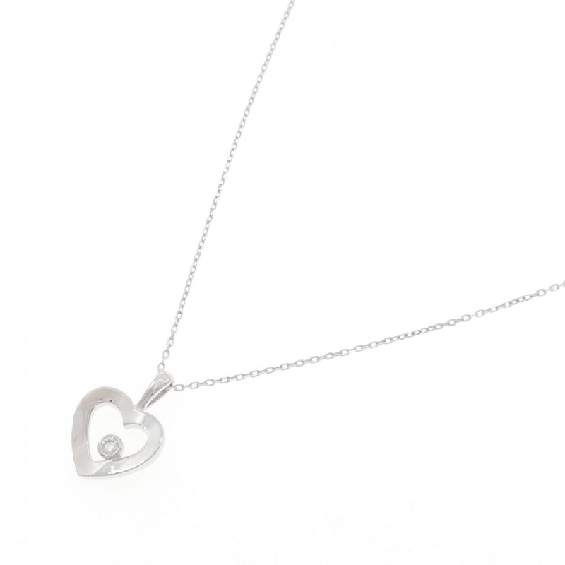 K10WG Dây chuyền kim cương hình trái tim 0.07CT - Hàng hiệu Chính hãng 859063